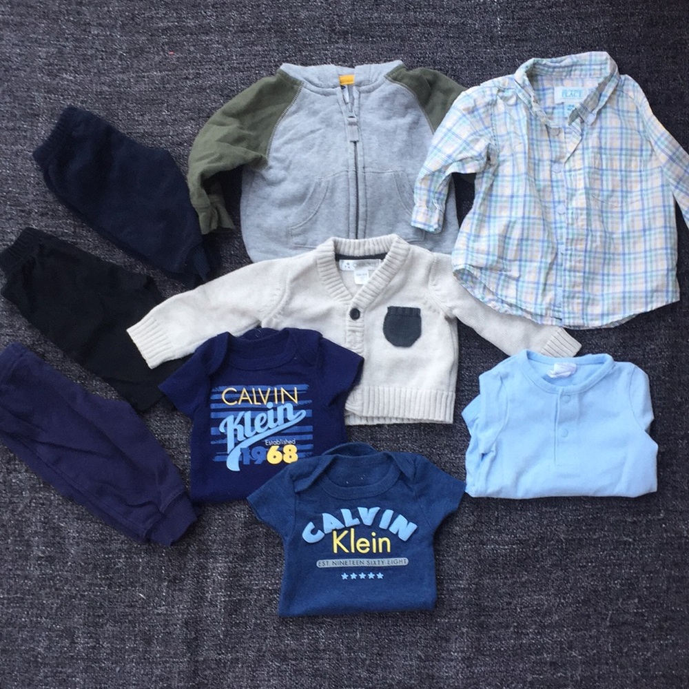 9pc baby boy clothes